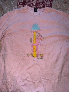Pleasing Shroom Bloom fairy Large oversized tshirt